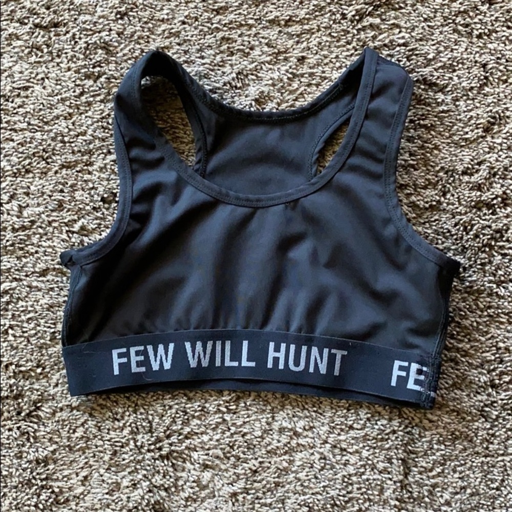 Few Will Hunt sports bra